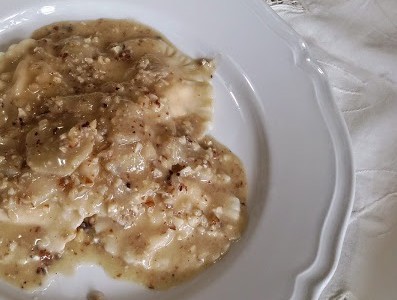 ravioli zucca e ricotta