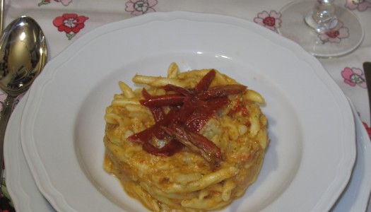 FRICELLI con PESTO DI SEMI DI GIRASOLE