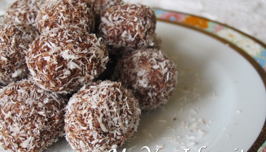 PALLINE DI COCCO con riciclo di okara