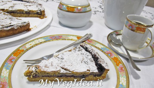 CROSTATA DI RICOTTA DI SEMI DI SESAMO E MARMELLATA