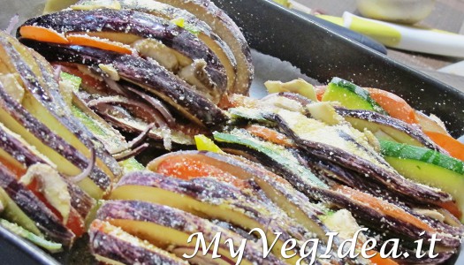 ARCOBALENO DI VERDURE AL FORNO