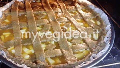 CROSTATA DI MELE  e marmellata