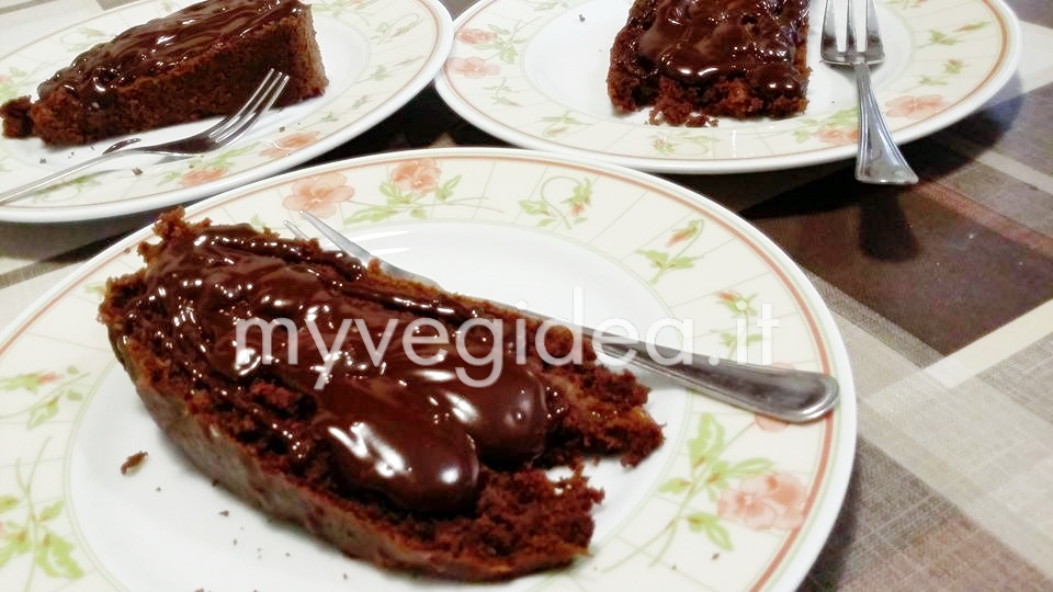 torta zucchine con cioccolato con cioccolato