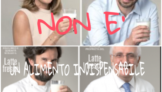 IL LATTE NON E’ INDISPENSABILE